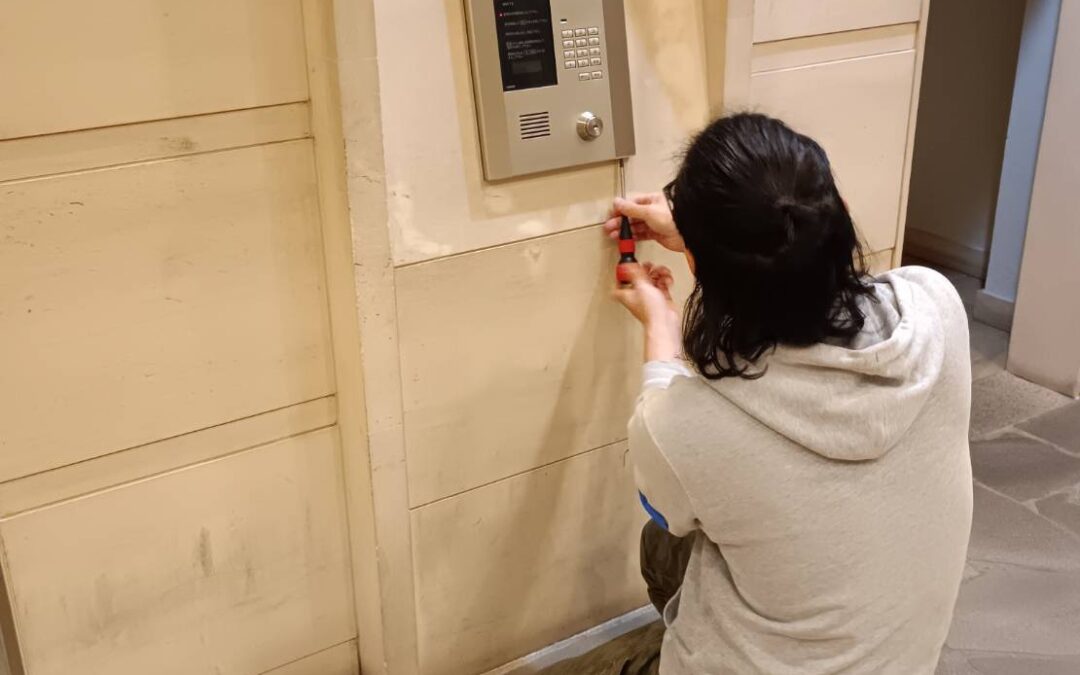 エントランスオートロックシステムリニューアルの現場調査🔥