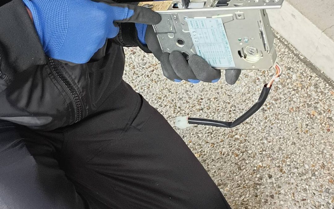 カードキータイプの電子錠不具合交換💡